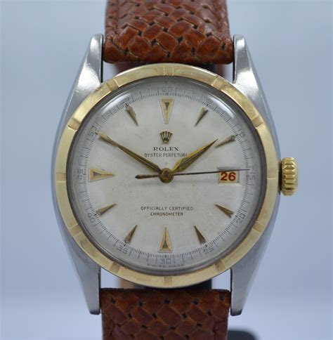 1950's gold rolex watch|rolex oyster perpetual 1940 1950.